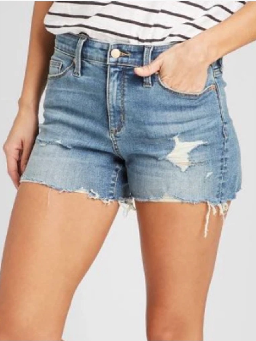 Universal Thread High Rise Midi Jean Short Bundle